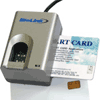 биометрический сканер отпечатков пальцев со считывателем смарт-карт 